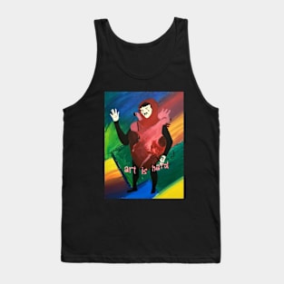 Art is dead Tank Top